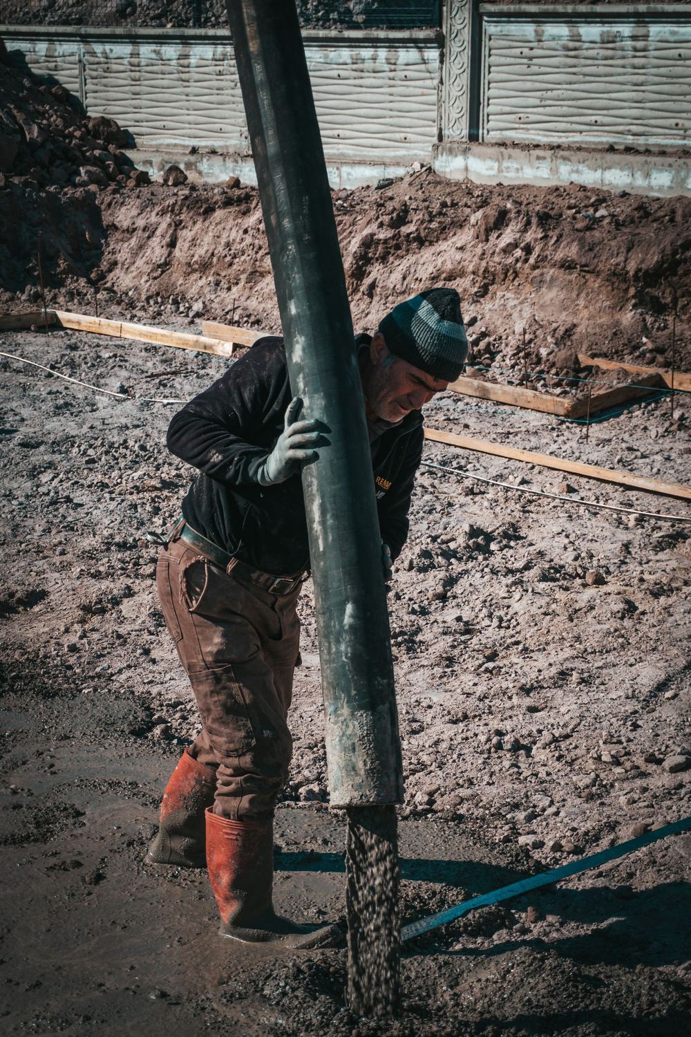 Beton Pompası Uygulaması
